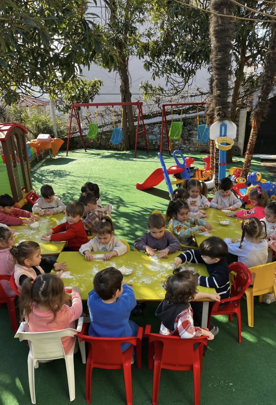 Çocuklarımız açık havada